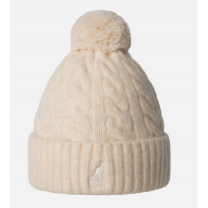 Kangol Pom Pom Beanie Chalk